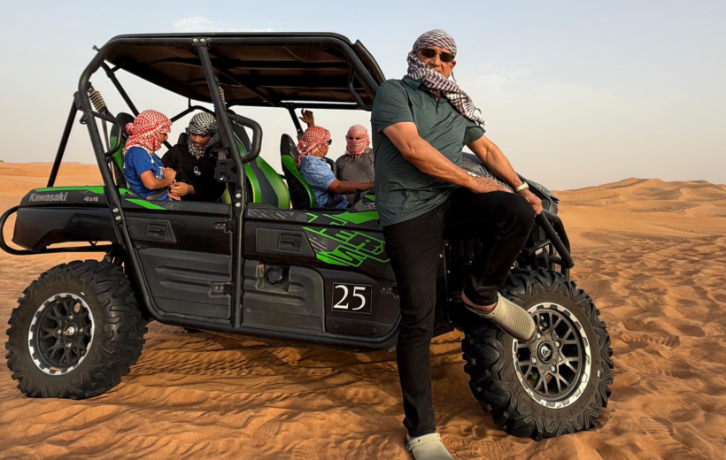 Evening Desert Safari With Quad Bike